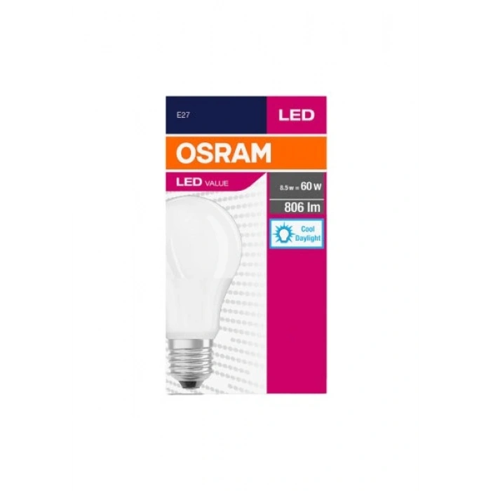 Osram Led Ampul 8,5W E27 Beyaz Isık