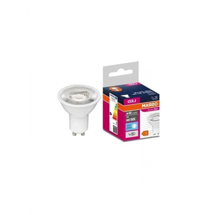 Osram Led Ampul Seti, 10lu, 4.5W Soğuk Beyaz, GU10