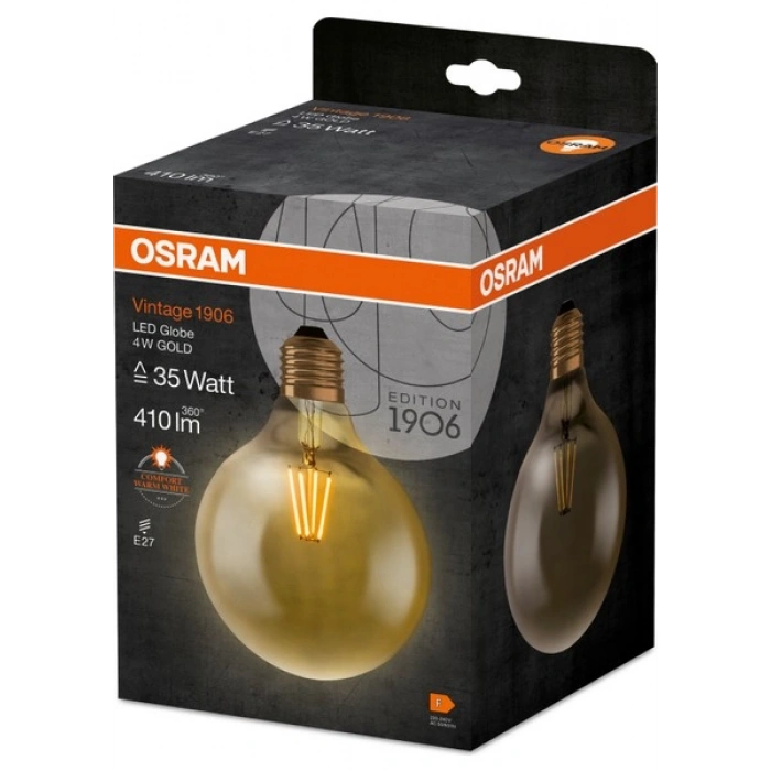 Osram LED Globe Flament 4W Gold