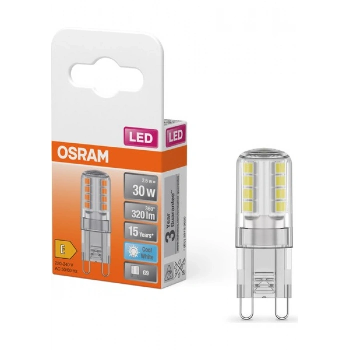 Osram LED Pın G9 2.6W Kırık Beyaz Işık