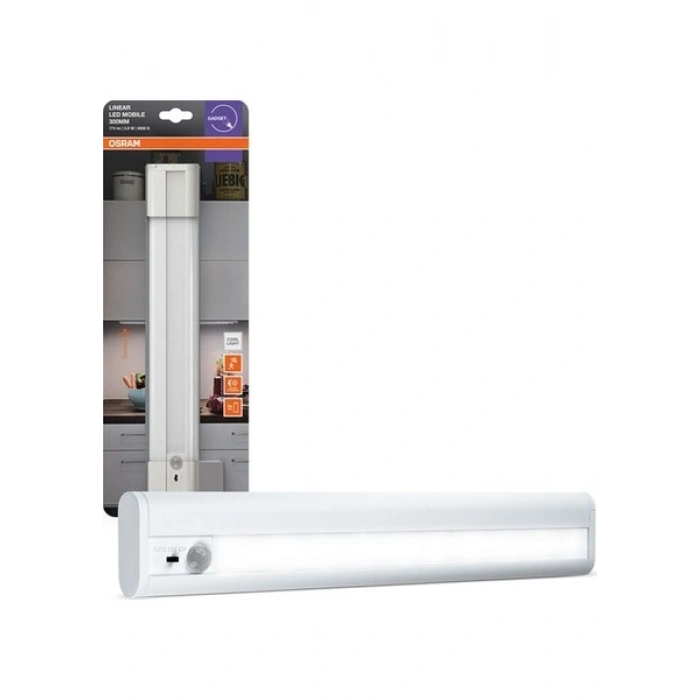 Osram Linear LED 2.9W 4000K 174LM Mobil Batarya 300 Beyaz Işık Sensörlü Aydınlatma