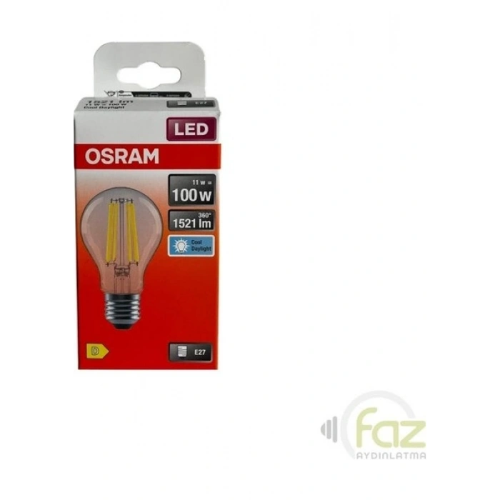 Osram Rustik LED Ampul Value Cla Edison 11W E27 6500K Osram