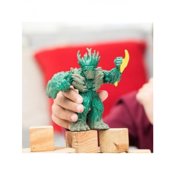 Otantik El Boyaması Orman Hayvan Figürleri