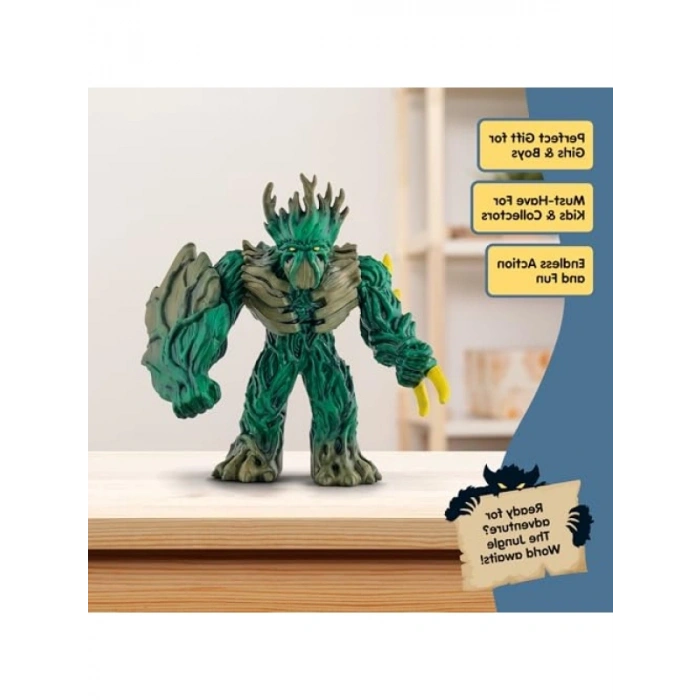 Otantik El Boyaması Orman Hayvan Figürleri