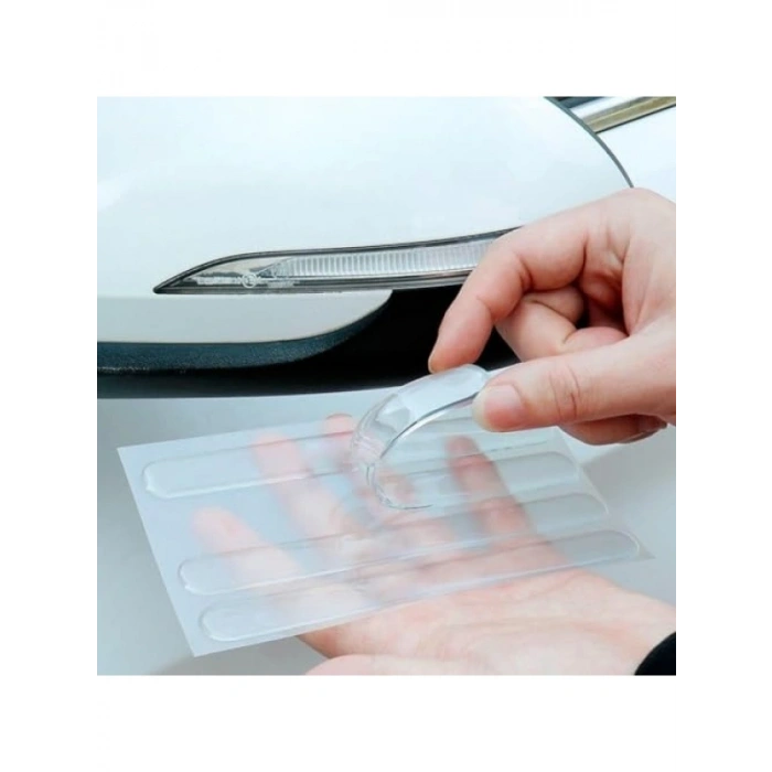 Oto Darbe Koruyucu Şeffaf Bant Seti - 4 Adet