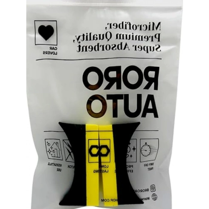 Oto Lastik Parlatma Süngeri - 2li Paket