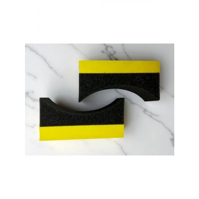 Oto Lastik Parlatma Süngeri - 2li Paket