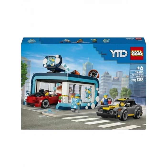 Otomatik Araç Yıkama Seti, LEGO ile Eğlenceli Oyun Deneyimi