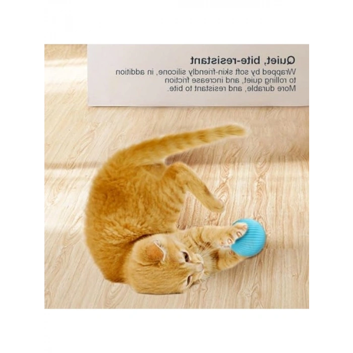 Otomatik Hareket Eden Akıllı Kedi Topu Oyuncağı