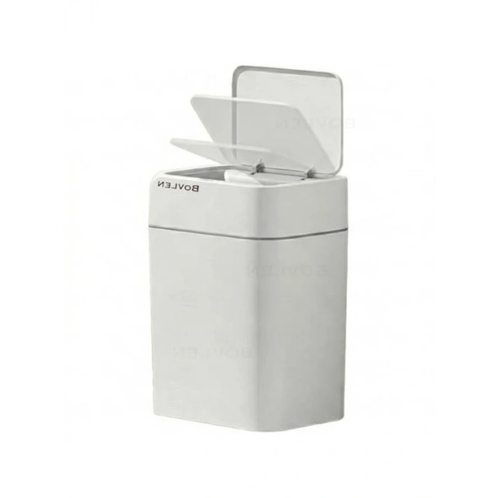 Otomatik Hareket Sensörlü Çöp Kovası, 12 Litre Kapasiteli, Pratik
