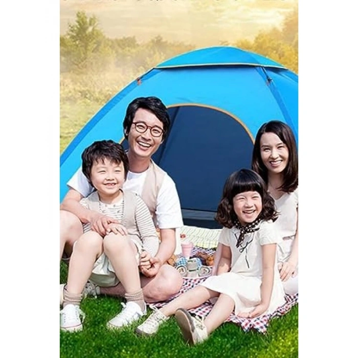 Otomatik Kamp Çadırı - 4/6 Kişilik, Hızlı Kurulum