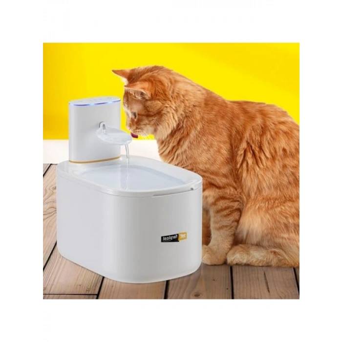 Otomatik Kedi Su Şelalesi - Sürekli Taze Su