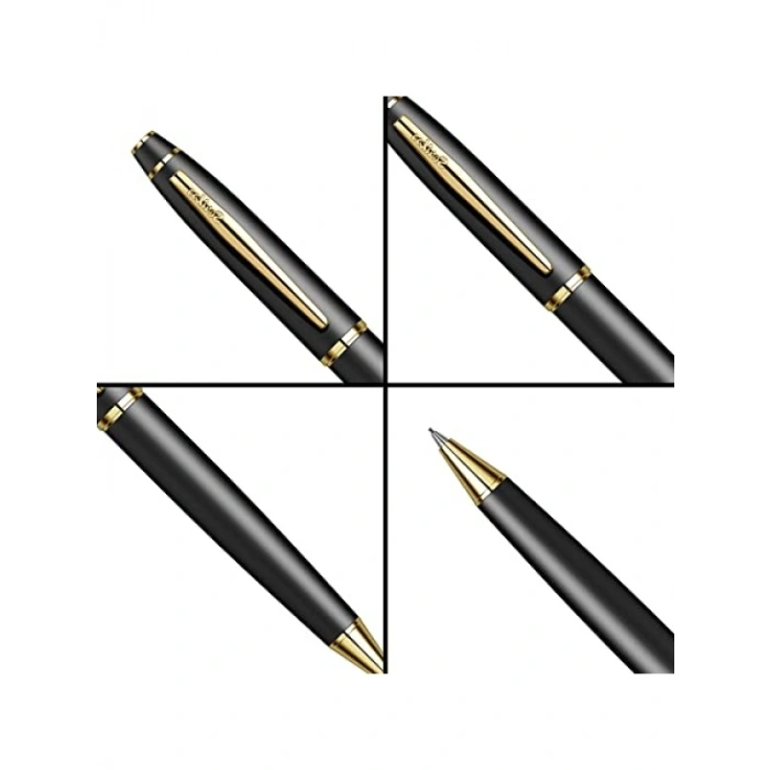 Otomatik Mekanizmalı Kalem - Mat Siyah, 0.7 mm Uç