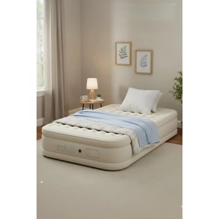 Otomatik Şişme Tek Kişilik Yatak - Pratik Kullanım