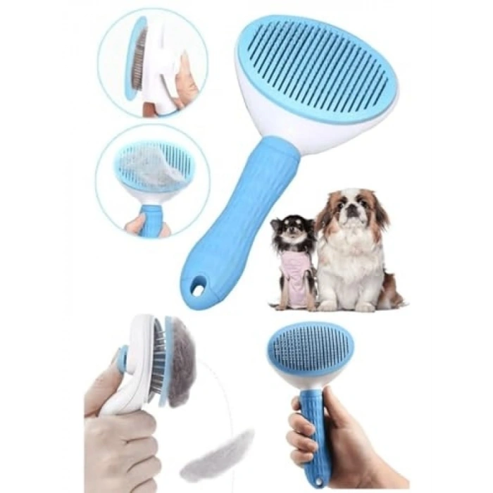 Otomatik Temizlenen Evcil Hayvan Fırçası - Ergonomik Tasarım