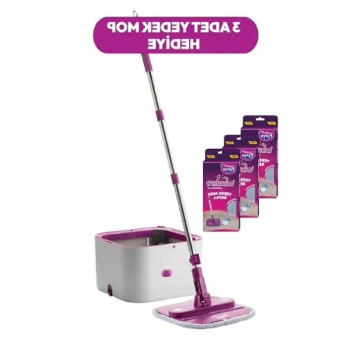 Otomatik Temizlik Seti - 3 Adet Yedek Mop