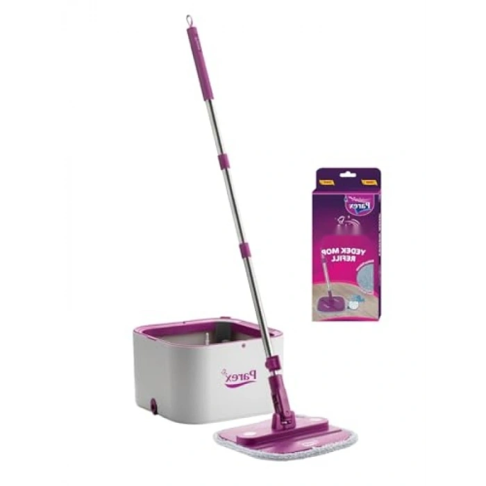 Otomatik Temizlik Seti Yedek Mop ile Birlikte