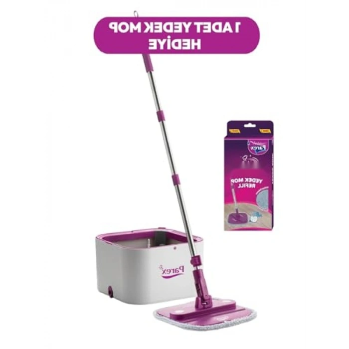 Otomatik Temizlik Seti Yedek Mop ile Birlikte