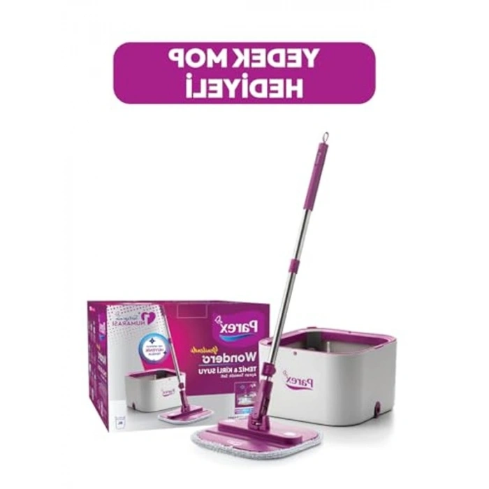 Otomatik Temizlik Seti, Yedek Mop ile Pratik Kullanım