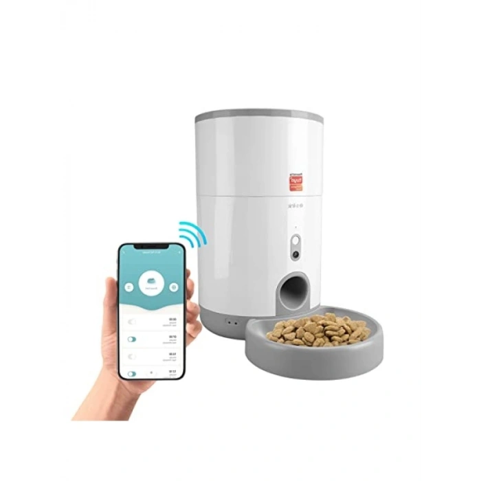 Otomatik Yem Kabı, 2.6L Kapasite, 720P Kamera ile
