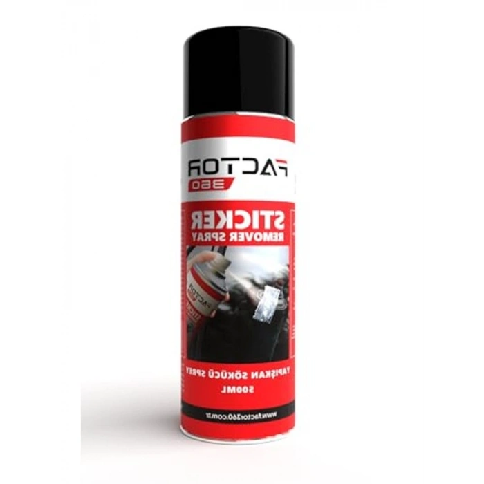 Otomobil Yapışkan Etiket Sökücü, Aerosol 500ML, Pratik Kullanım