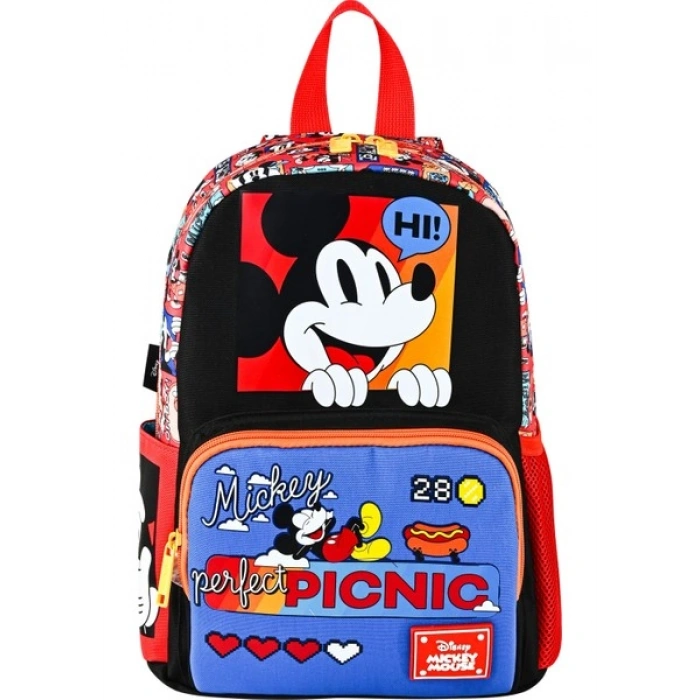 Ottonya Mıckey Mouse Anaokulu Çantası Bug Pıcnıc