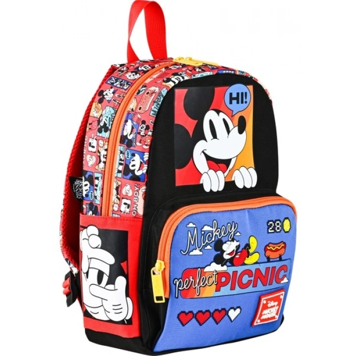 Ottonya Mıckey Mouse Anaokulu Çantası Bug Pıcnıc