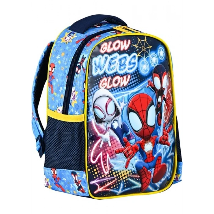 Ottonya Spıderman Anaokulu Çantası Brıck Glow