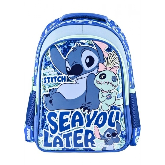 Ottonya Stitch İlkokul Çantası Due See U Later