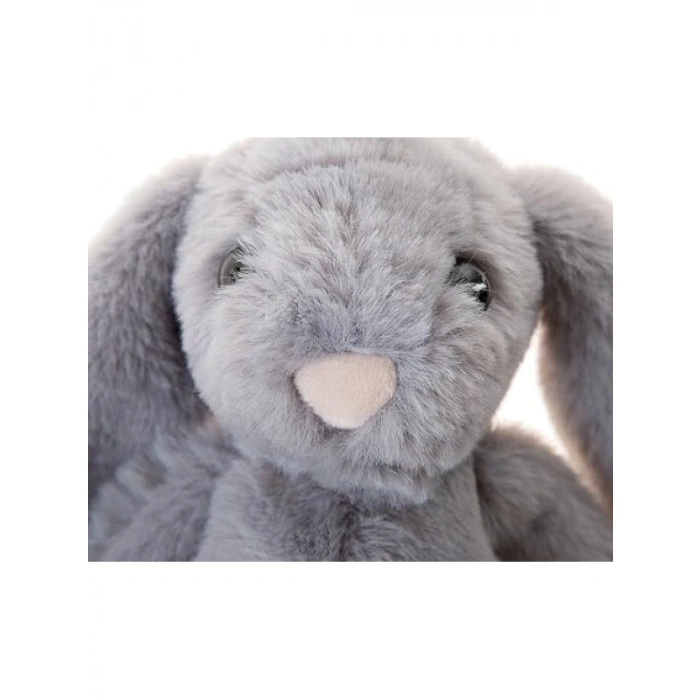 Oturabilen Tavşan, Gri, 30 cm