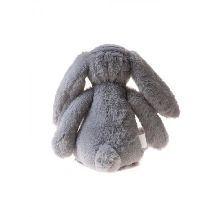 Oturabilen Tavşan, Gri, 30 cm