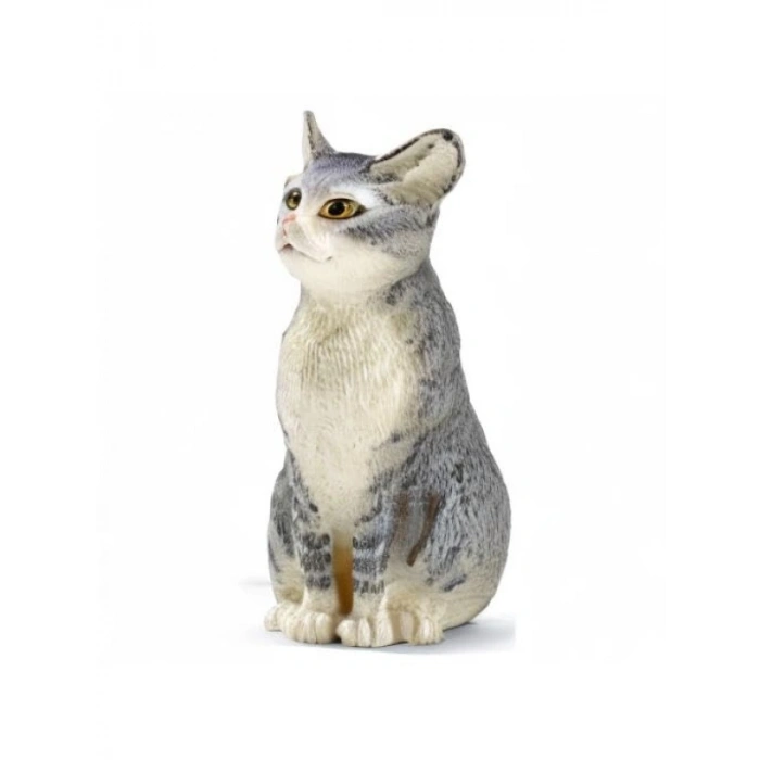 Oturan Kedi Figürü - 4 cm