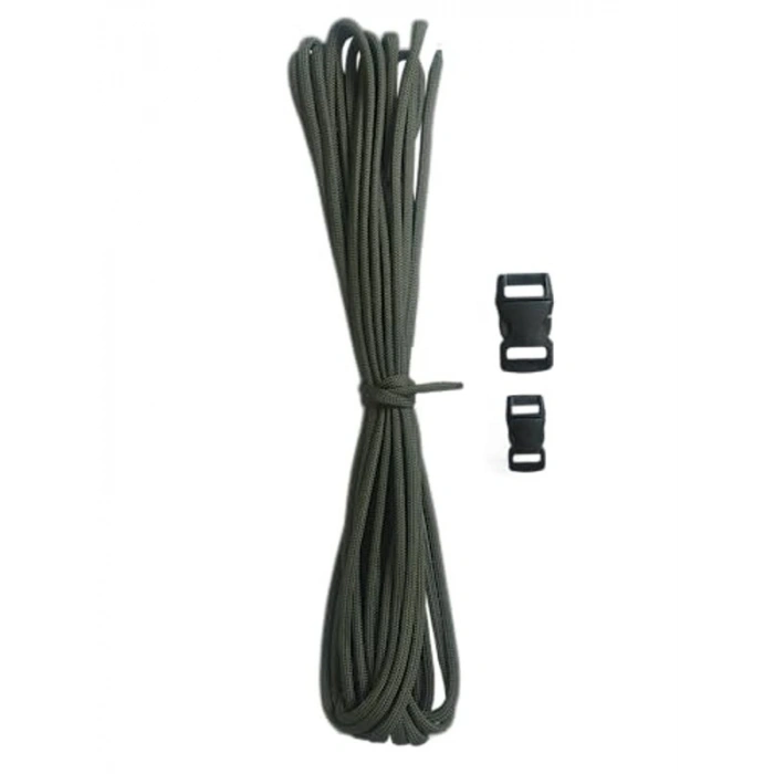 Outdoor Bileklik İpi, 5 Metre Haki Renk ve 4mm Kalınlık