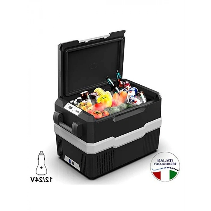 Outdoor Kompresörlü Oto Buzdolabı, 12/24Volt, 43 Litre Kapasite