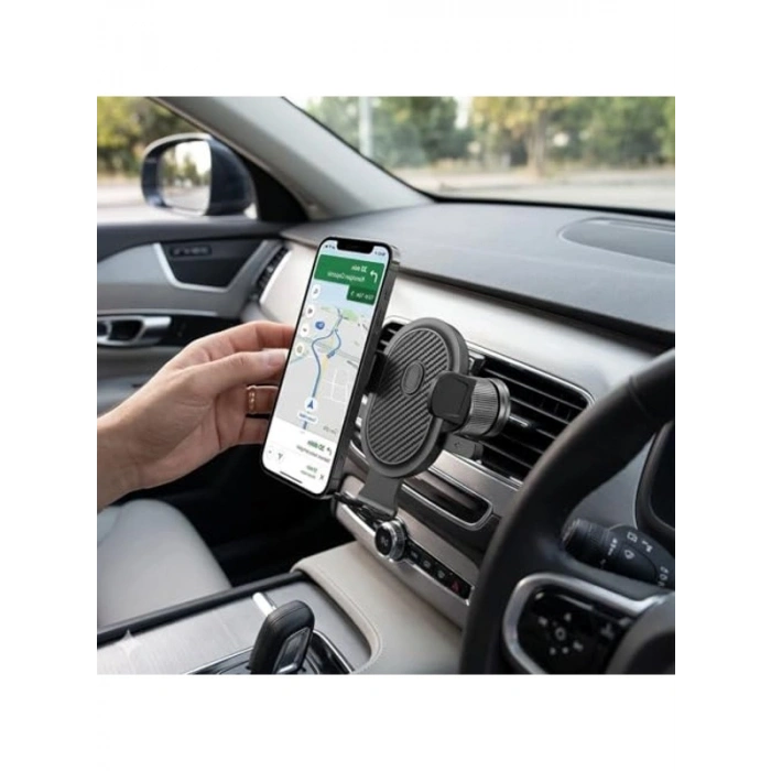 Oval Kancalı Araç Telefon Tutucusu, Pratik ve Kullanışlı Tasarım