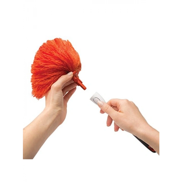 OXO Good Grips fırça ile mikrofiber von – turuncu