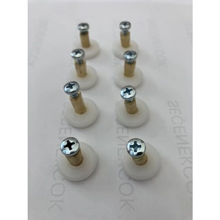 Oynar Başlı Sarhoş Duşakabin Tekerleği - 8li Set