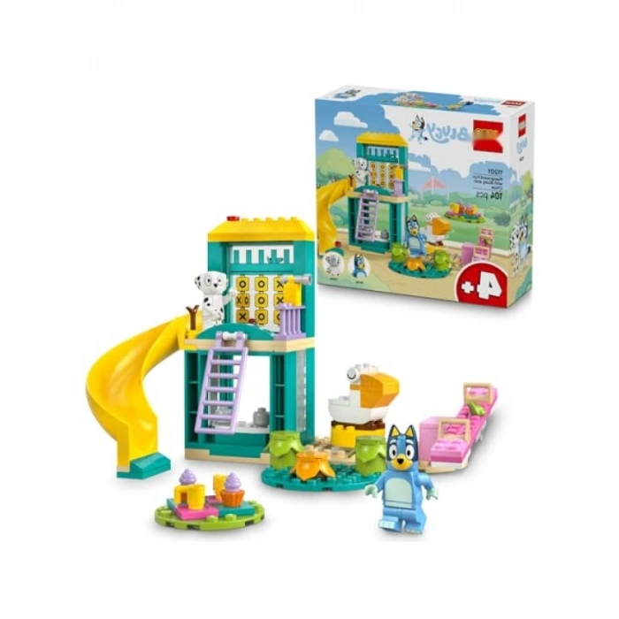 Oyun Parkı Eğlencesi - Bluey ve Chloe ile Yaratıcı Yapım Seti