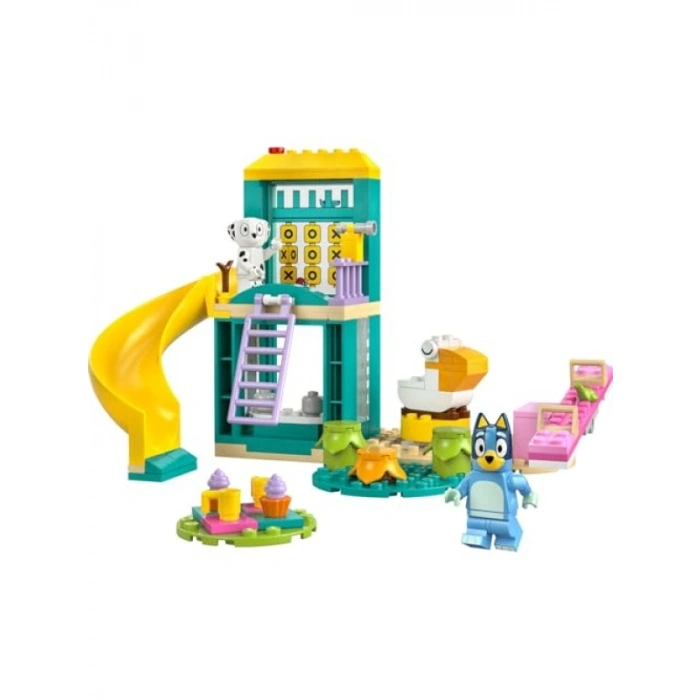 Oyun Parkı Eğlencesi - Bluey ve Chloe ile Yaratıcı Yapım Seti