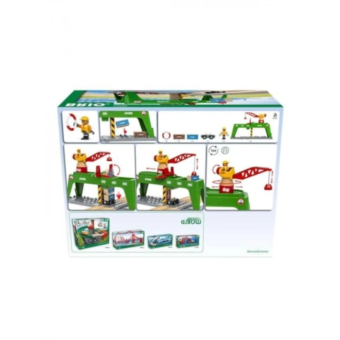 Oyuncak Konteyner Vinci - Eğlenceli Taşıma Oyuncak Seti