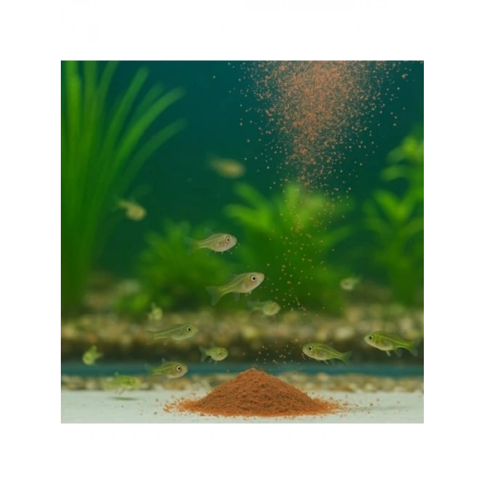 Özel Karışık Balık Yemi - 100 g, Mikro Granül & Toz
