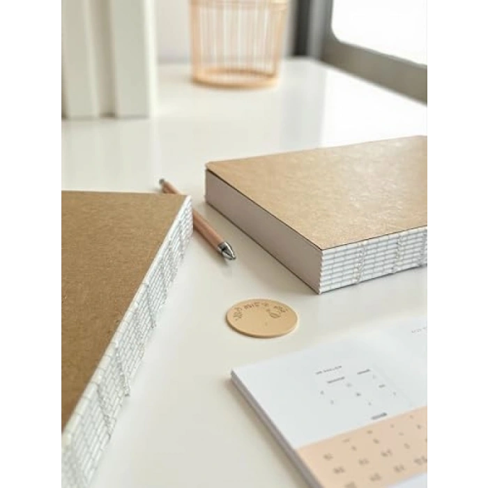 Özel Tasarım A5 Çizgili Defter - 180 Derece Açılabilir