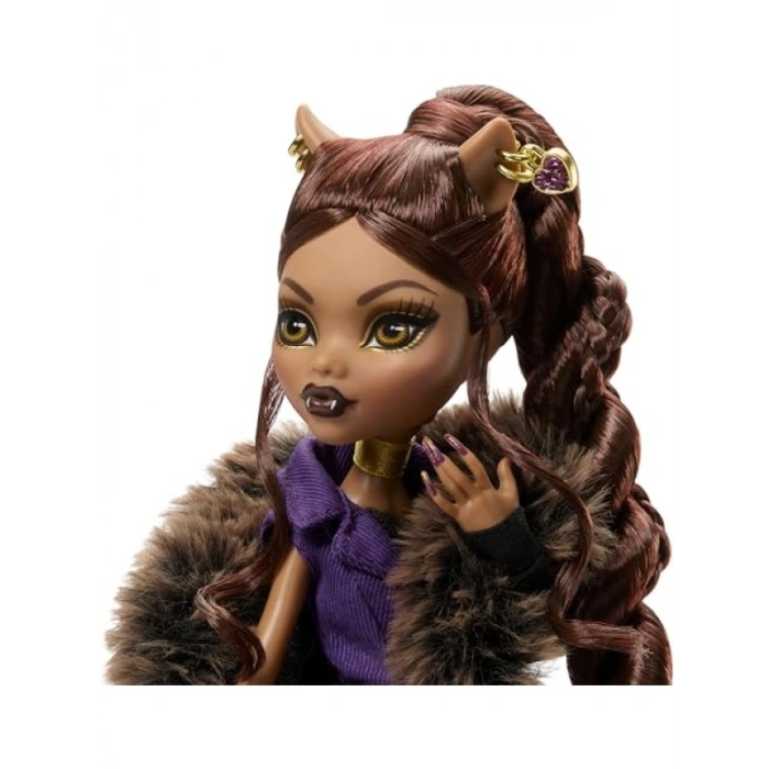 Özel Tasarım Clawdeen Karakteriyle Monster High Figürü