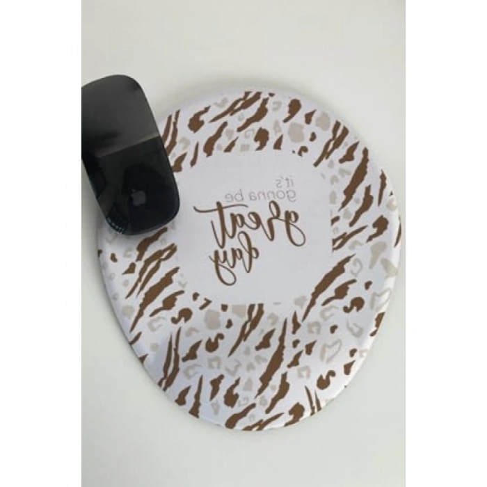 Özel Tasarım Mesajlı Bilek Destekli Mouse Altlığı