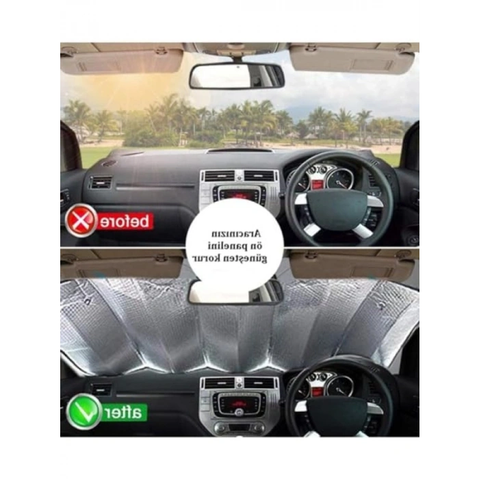 Özel Tasarım UV Koruma Güneşlik - 130 x 60 cm