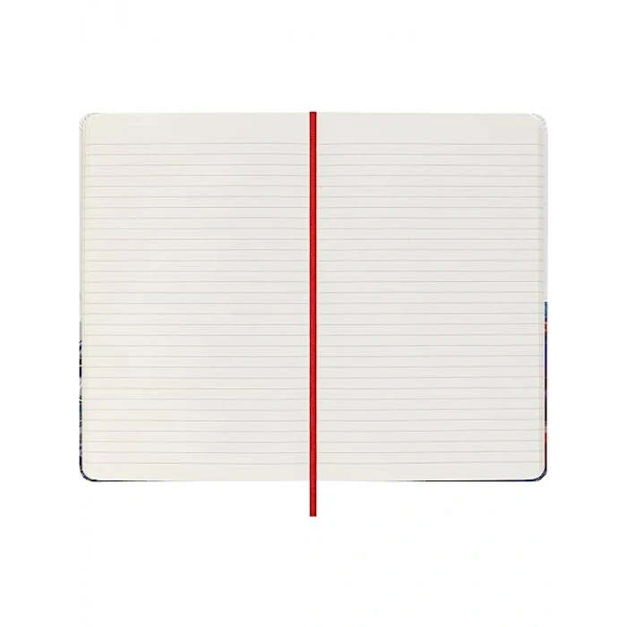 Özel Tasarımlı L Boy Çizgili Defter, London Temalı
