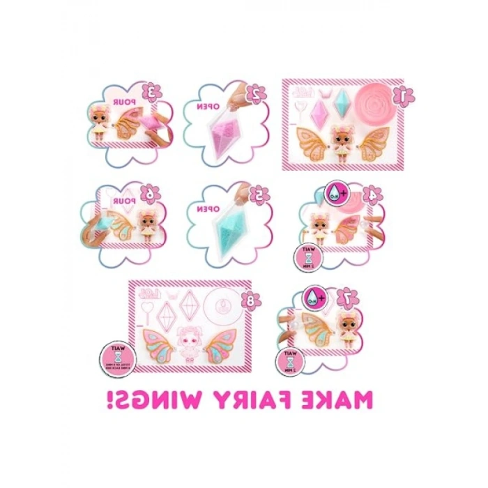 Özelleştirilebilir Peri Kanatlı Bebek Seti