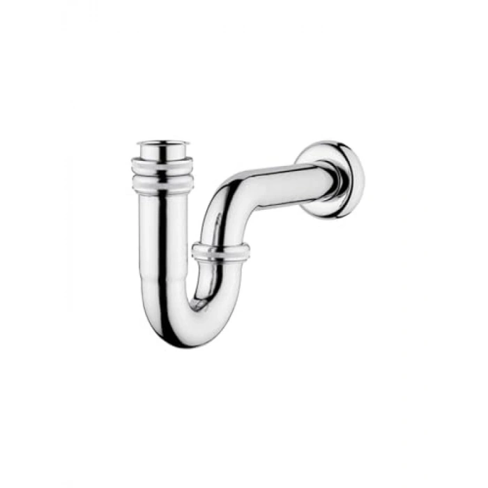 P Tipi Krom Lavabo/Eviye Sifonu