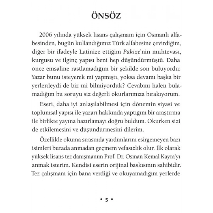 Pakize - Süleyman Tevfik