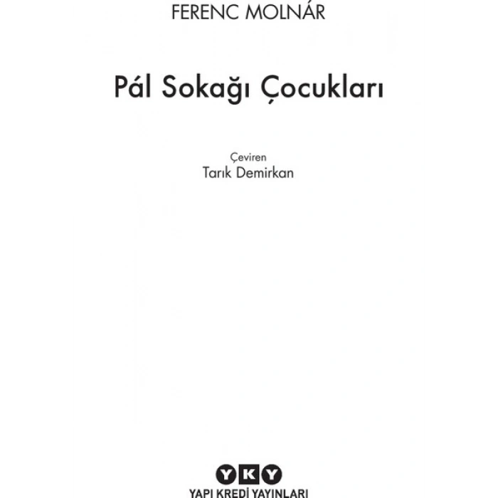 Pal Sokağı Çocukları (Küçük Boy) - Ferenc Molnar